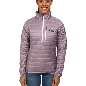 Patagonia women’s nano puff pullover half zip